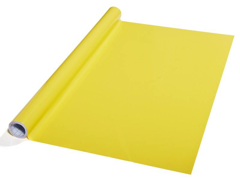 Office Marshal Whiteboardfolie Gelb Wandmontierbar 60 x 300 cm