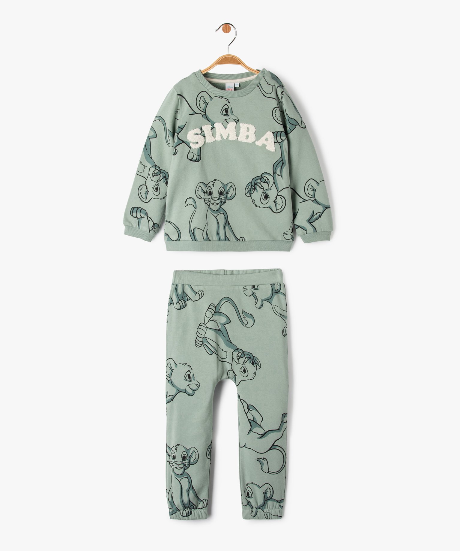 Ensemble 2 pièces à motifs Le Roi Lion bébé Garçon - Di... vert clair | GEMO