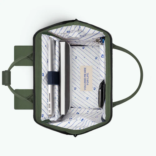 Adventurer Medium Seoul Backpack, Grey Green