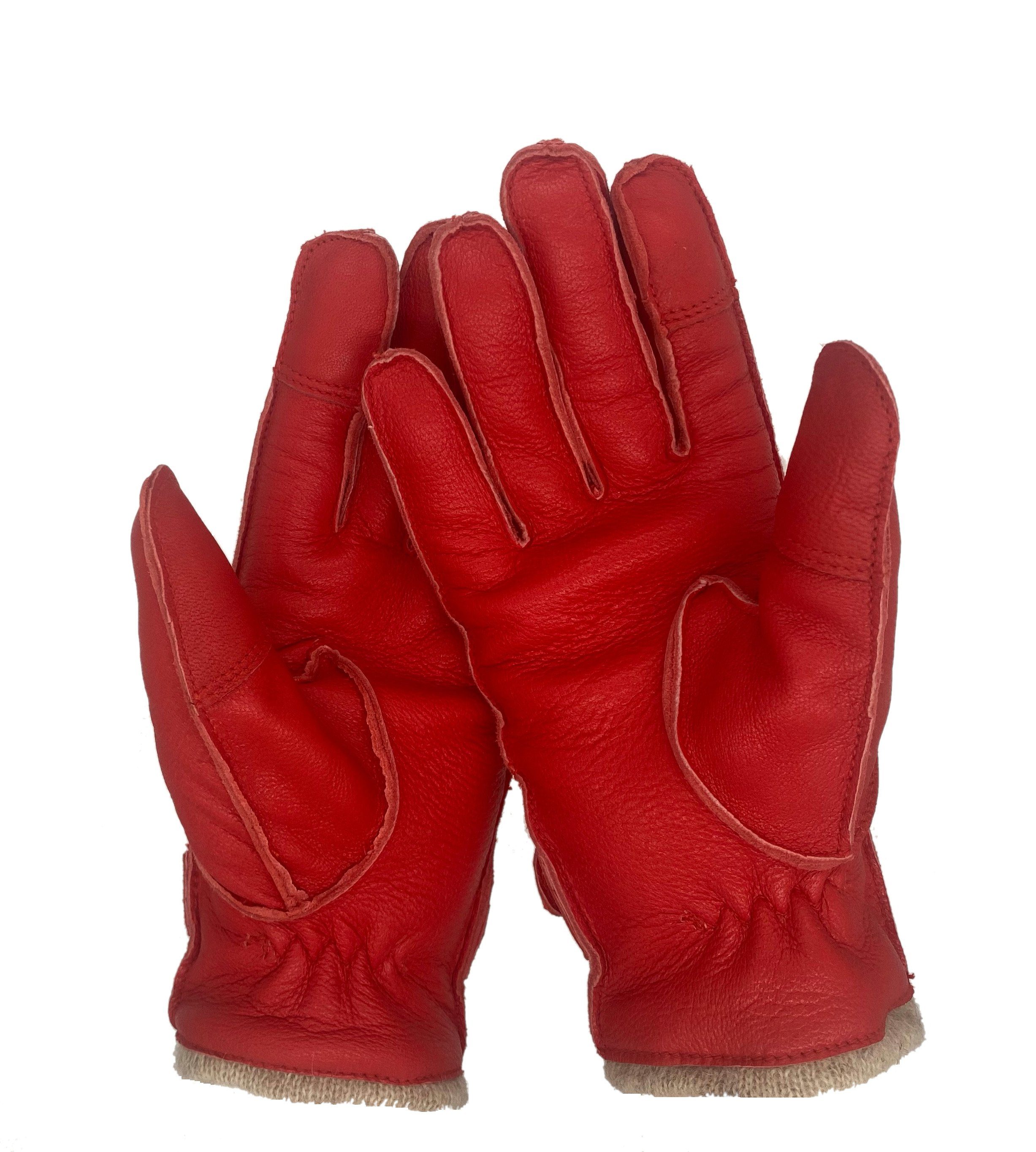 Glow Lederhandschuhe Winter-Lederhandschuhe Damen aus 100% Schafsleder