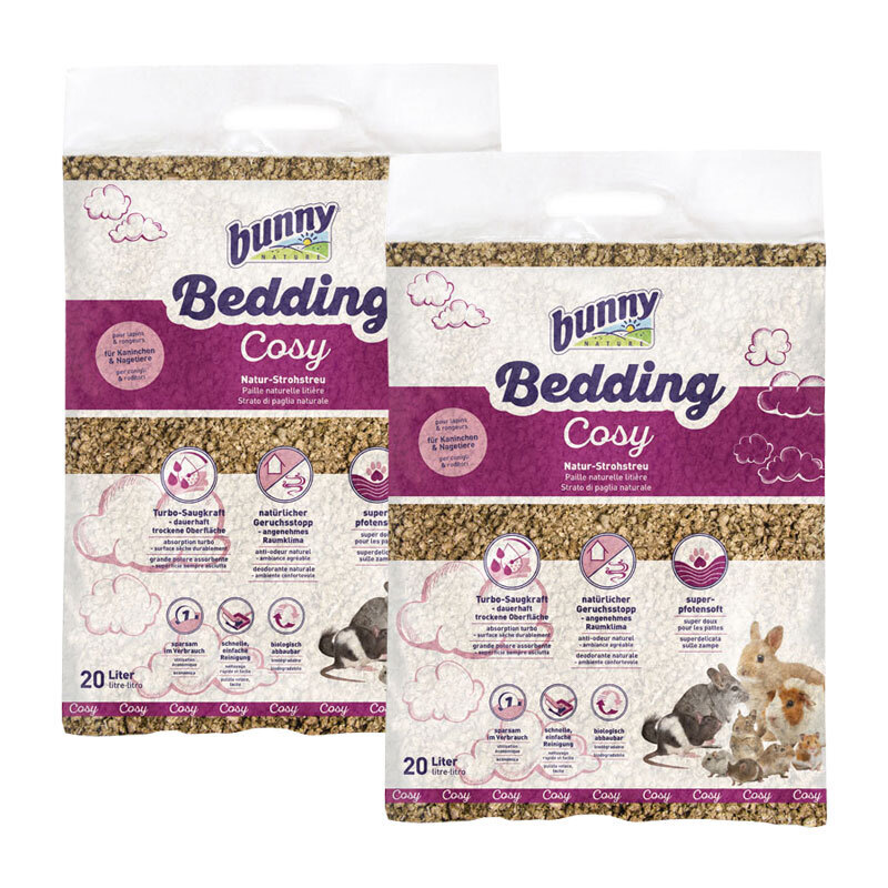 Bunny Streu & Stroh Bunny Bedding Cosy 2x20 l