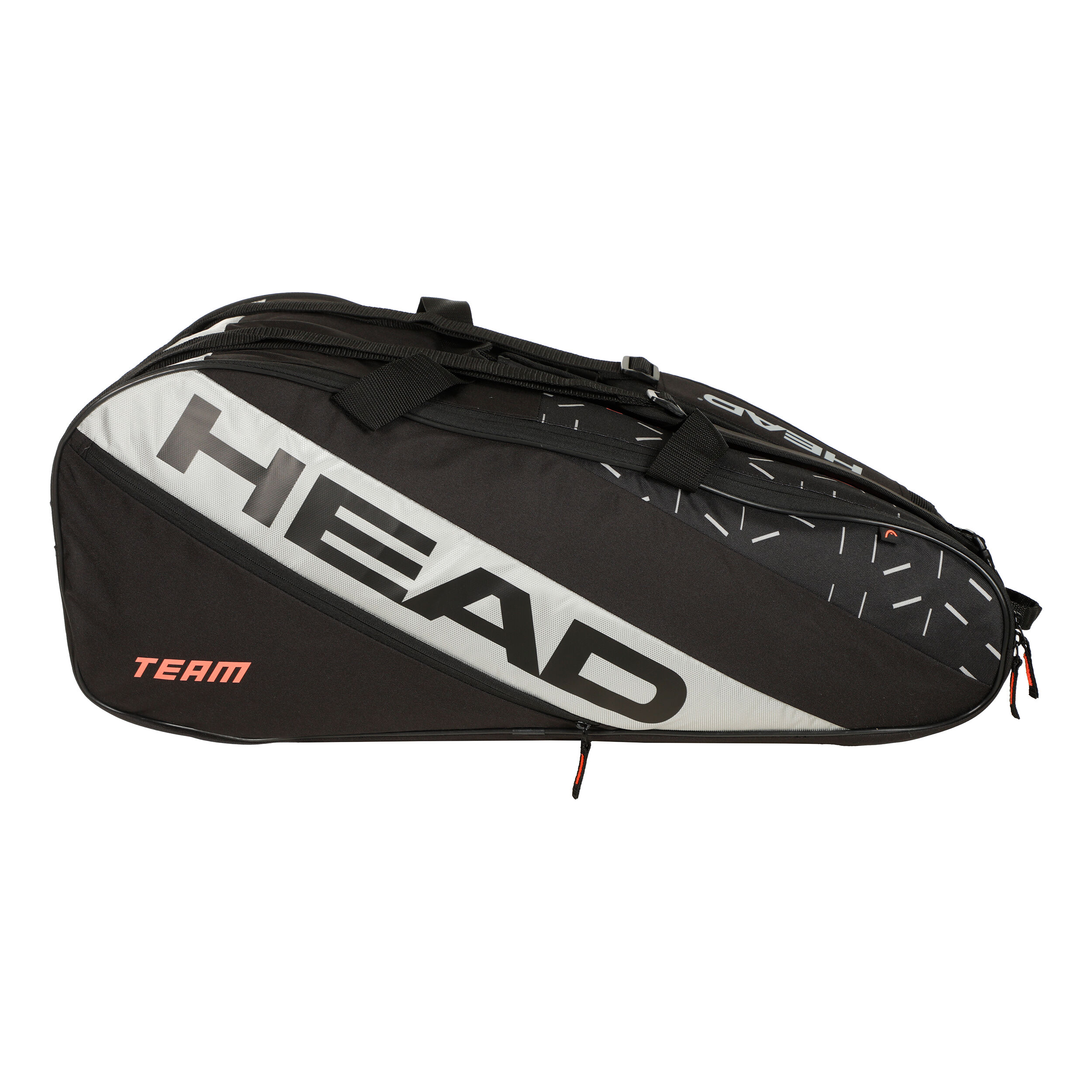 Team Racquet Bag L Schlägertasche - Schwarz, Grau