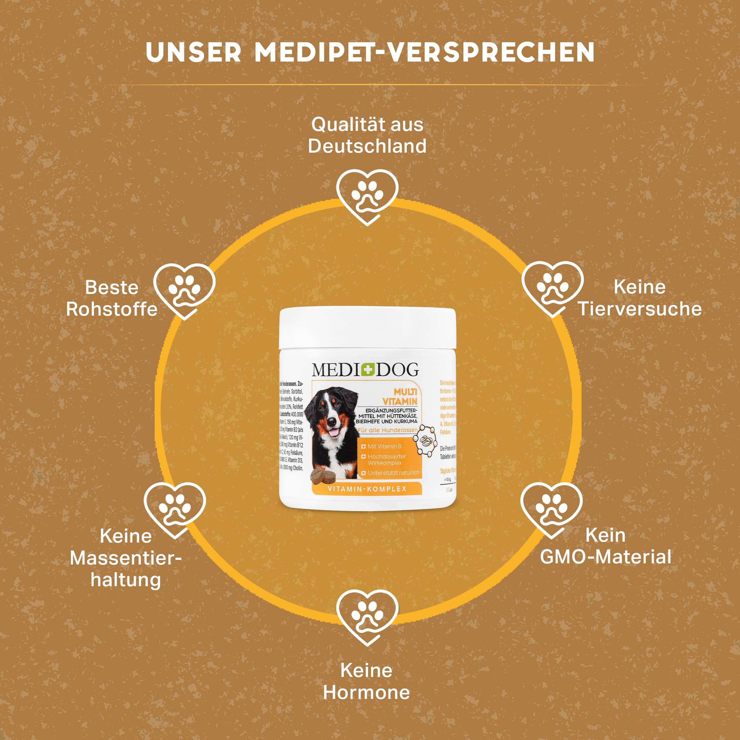 MediDog Ergänzungsfutter & Aufzucht MediDog Multivitamin Tabletten