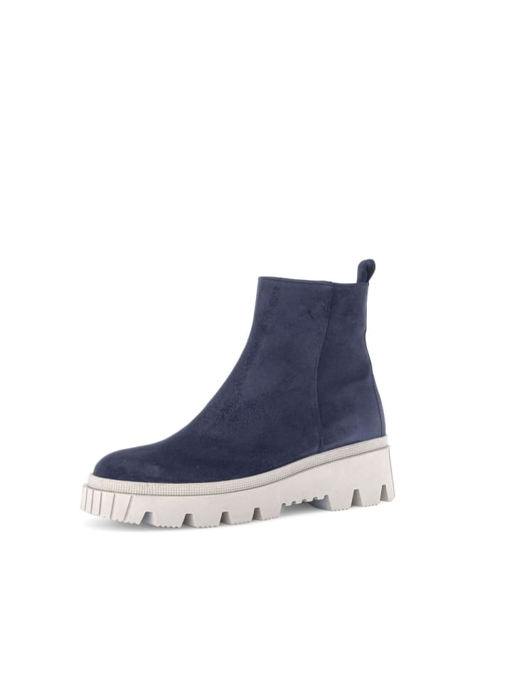 Gabor Fashion Plateau Stiefeletten in blau günstig kaufen
