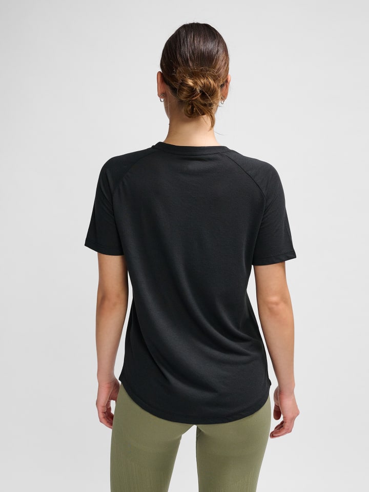 Hummel Hummel T-Shirt Raglanärmel Hmlmt Vanja Multisport Damen in BLACK günstig kaufen XS
