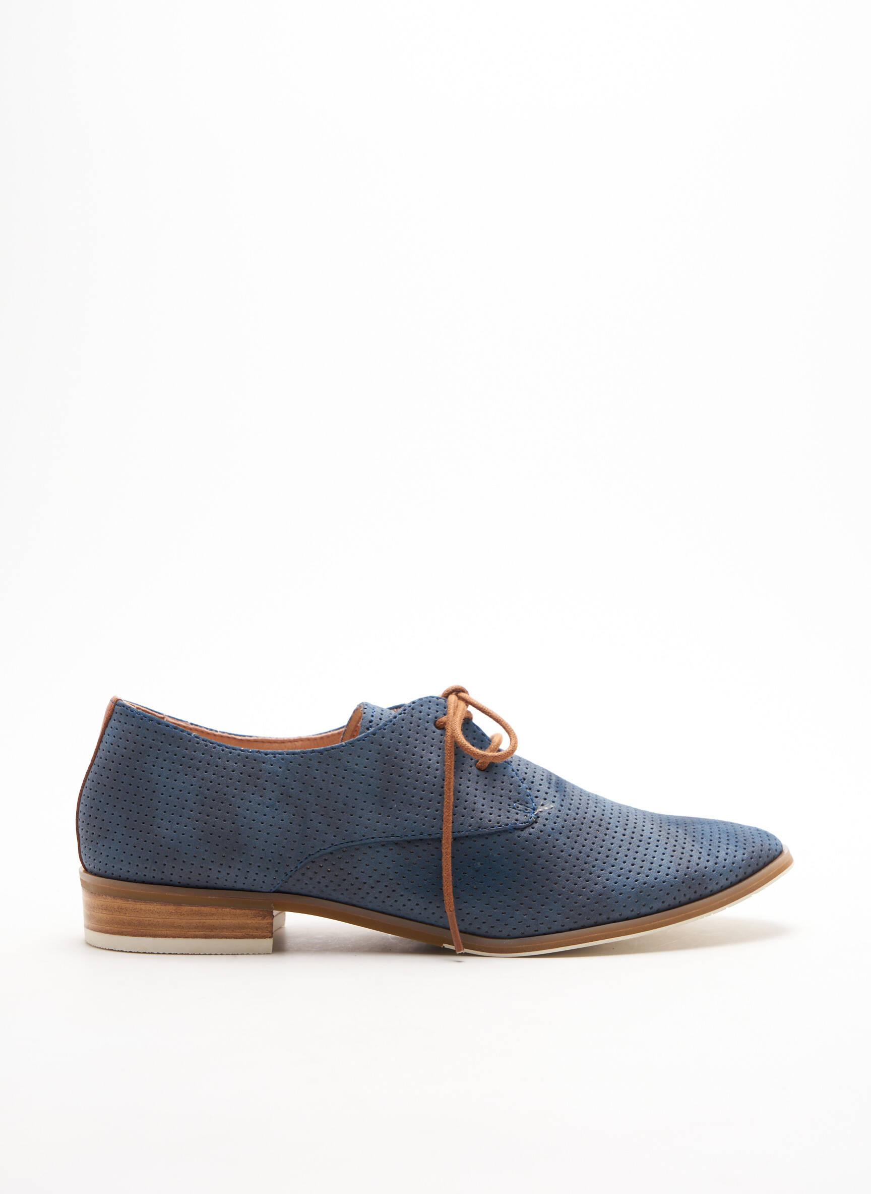 Fugitive By Francesco Rossi Derby Femme couleur bleu