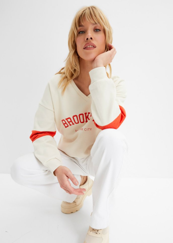 Weites Sweatshirt