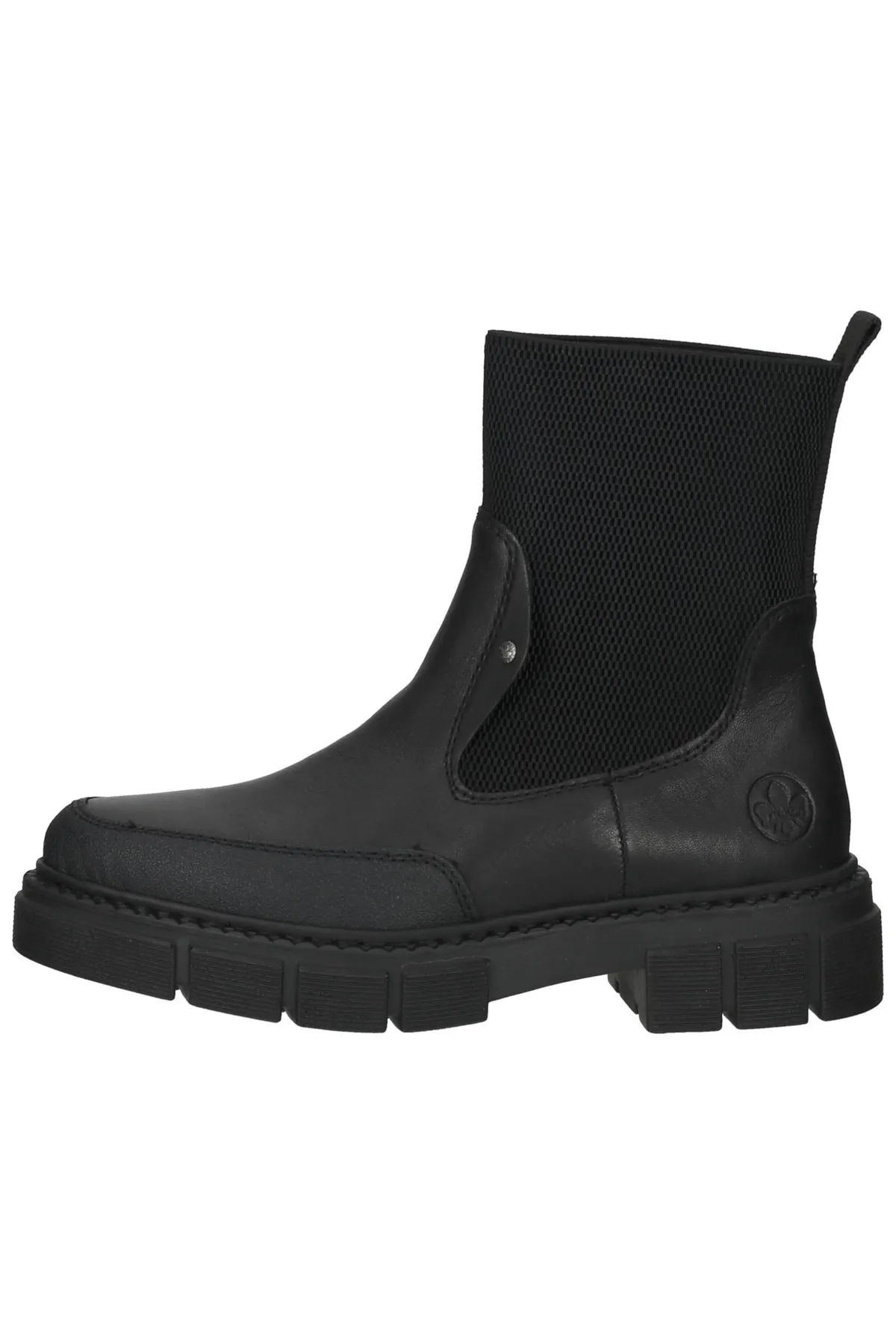 Rieker  Stiefelette - Schwarz - Blockabsatz
