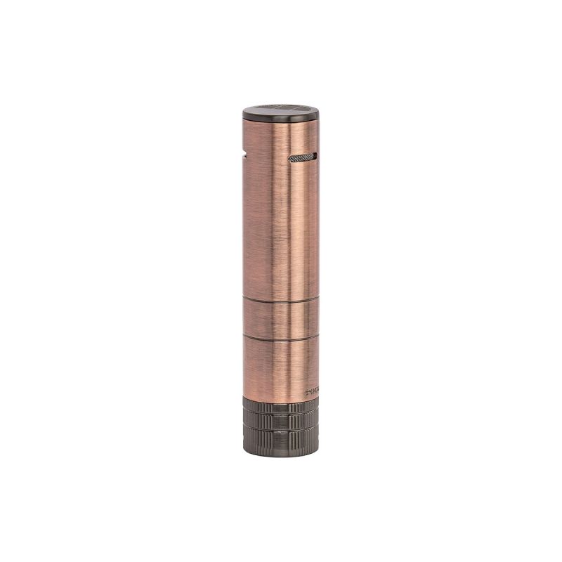 Xikar, Zigarrenfeuerzeug 5x64 Turrim Double Vintage Bronze