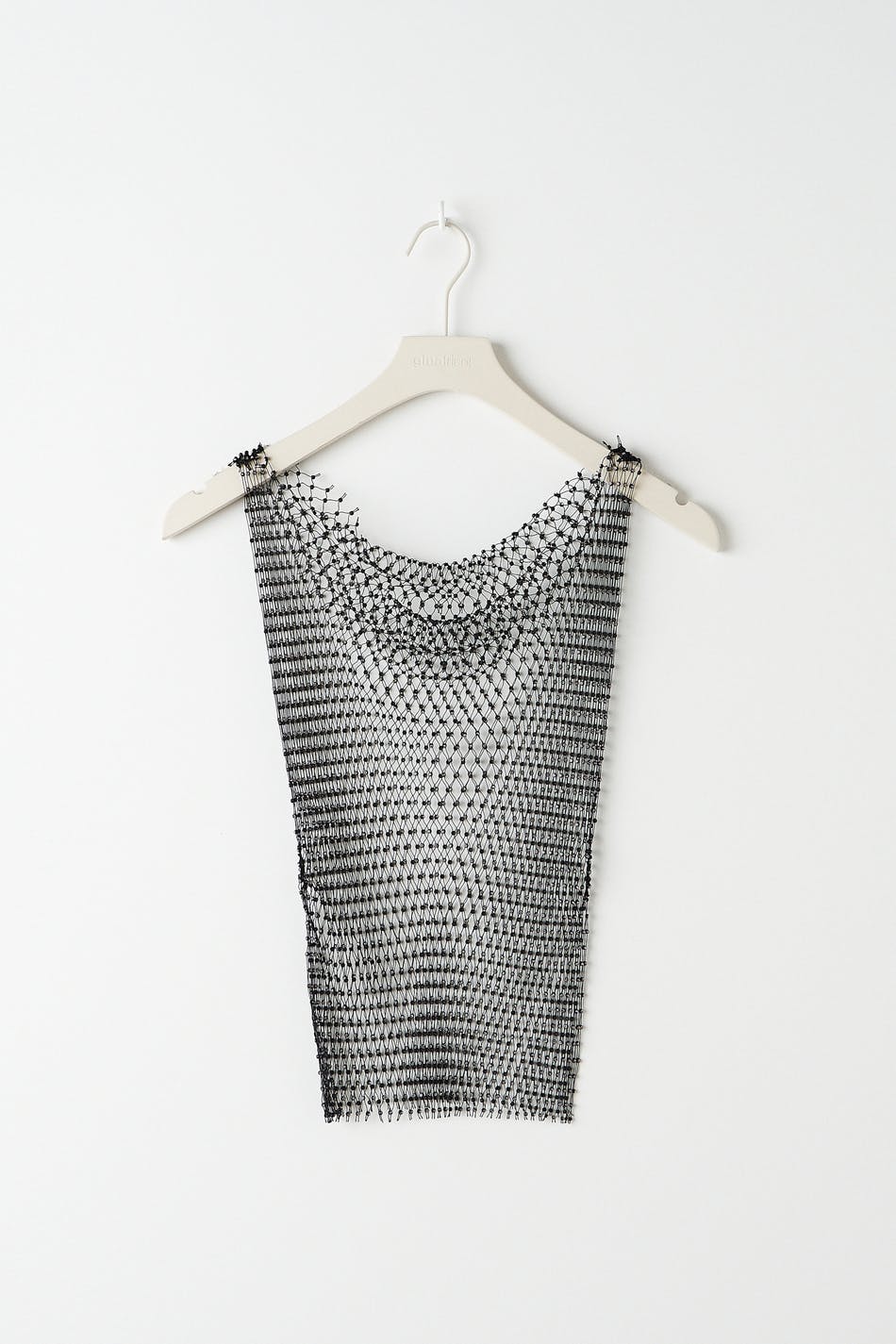 Rhinestone net top