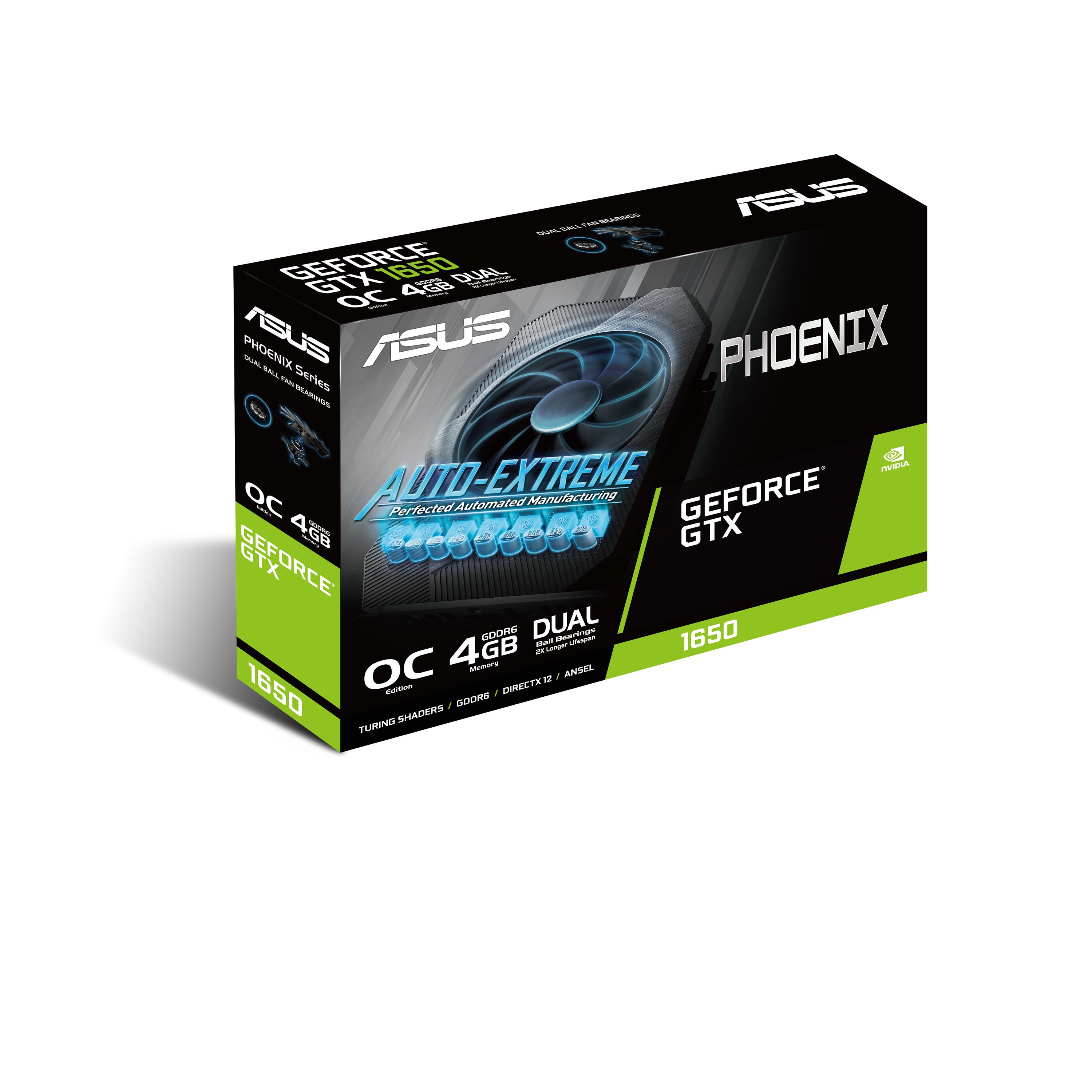 Asus PH-GTX1650-O4GD6 Grafikkarte (4 GB, GDDR6)