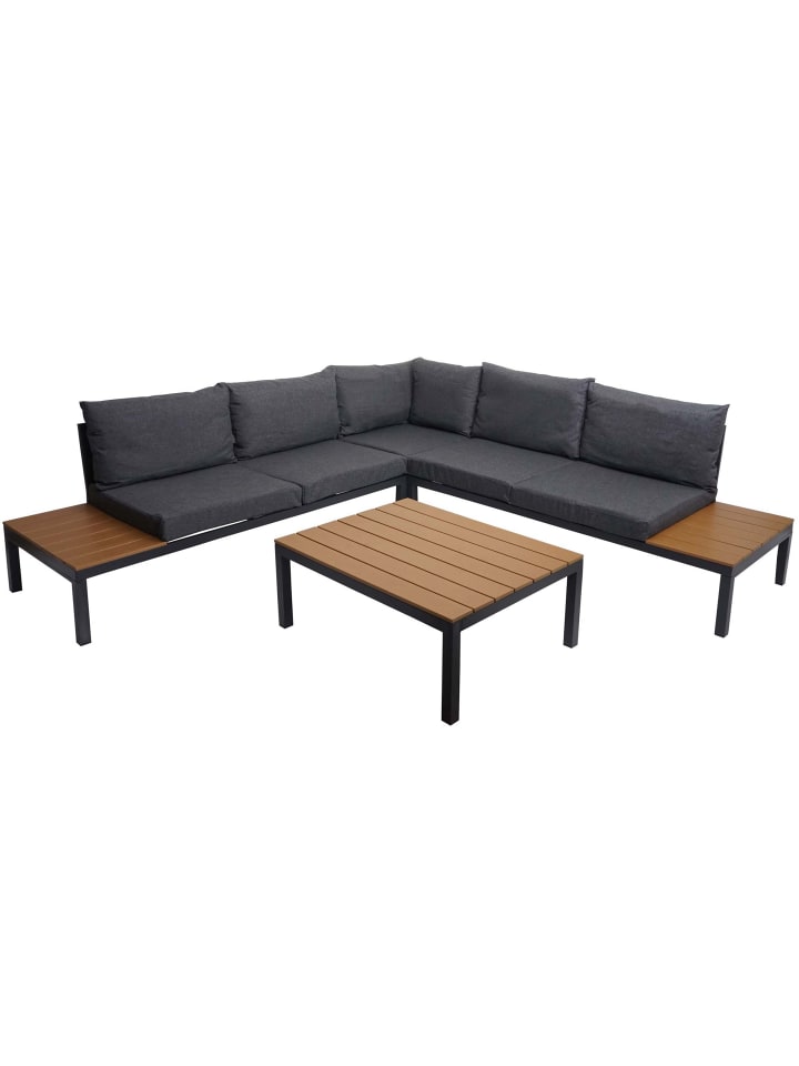 MCW Garten Garnitur H54b, Polster dunkelgrau günstig kaufen onesize