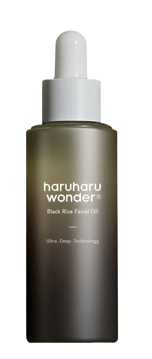 Óleo Facial de Arroz Preto Haruharu Wonder