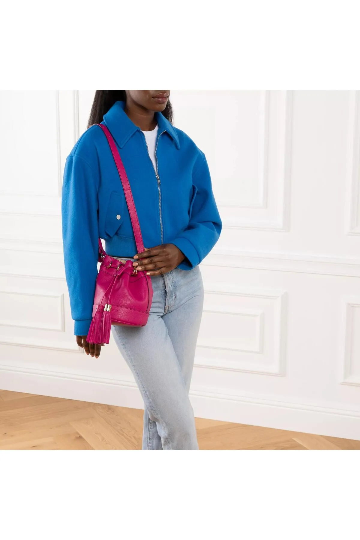 See by Chloé  Kleine Vicki Bucket Bag Magnetrosa