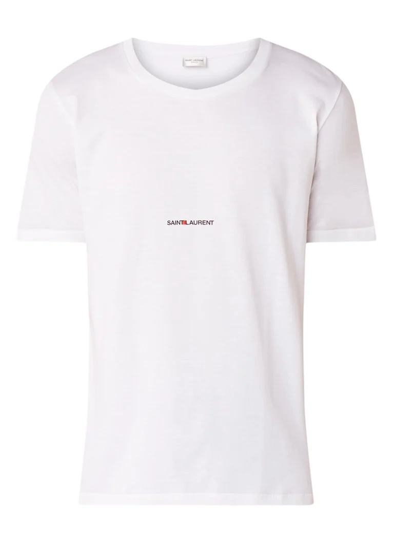 T-shirt Saint Laurent con logo stampato