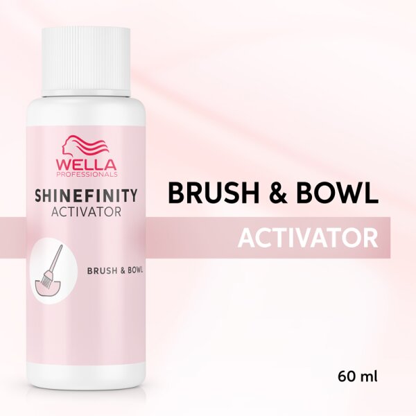 Wella Professionals Shinefinity Activator Brush & Bowl 2% Entwicklerflüssigkeit