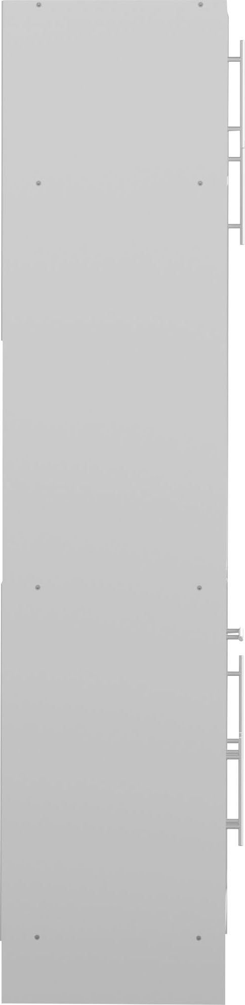 TemaHome Küchenbuffet Louise ausziehbarer Schrank, mit Fach für eine Mikrowelle, Höhe 180 cm