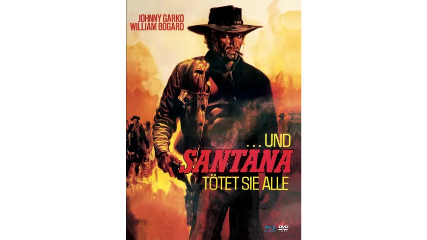 …und Santana tötet sie alle - Uncut Limited Mediabook (Blu-ray+DVD+Booklet, auf 500 Stück limitiert)