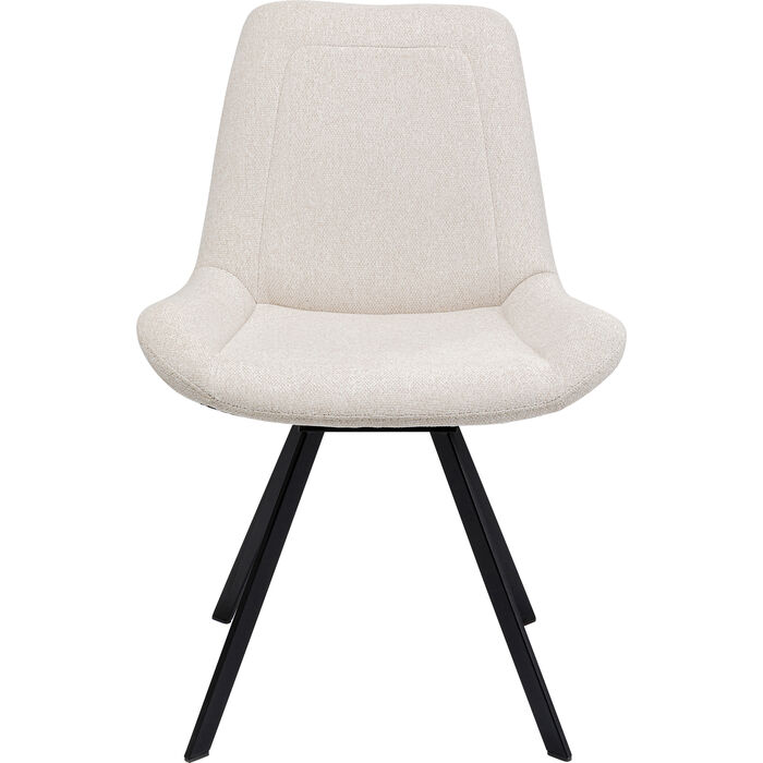 KARE Drehstuhl Baron Beige