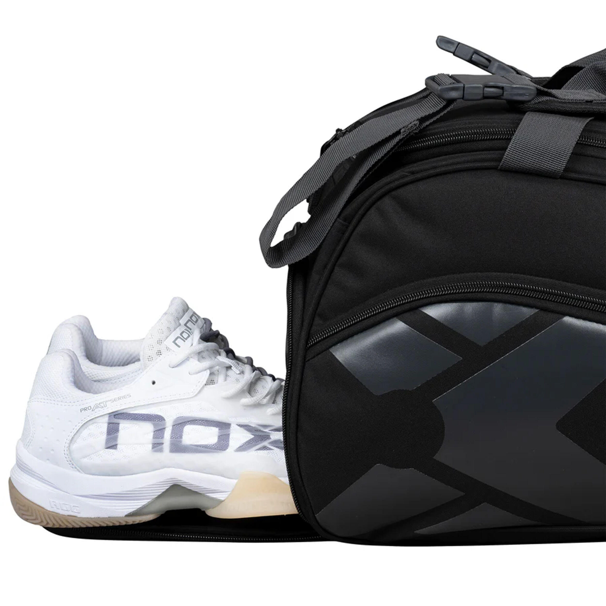 Street Series Padelschlägertasche - Schwarz, Grau
