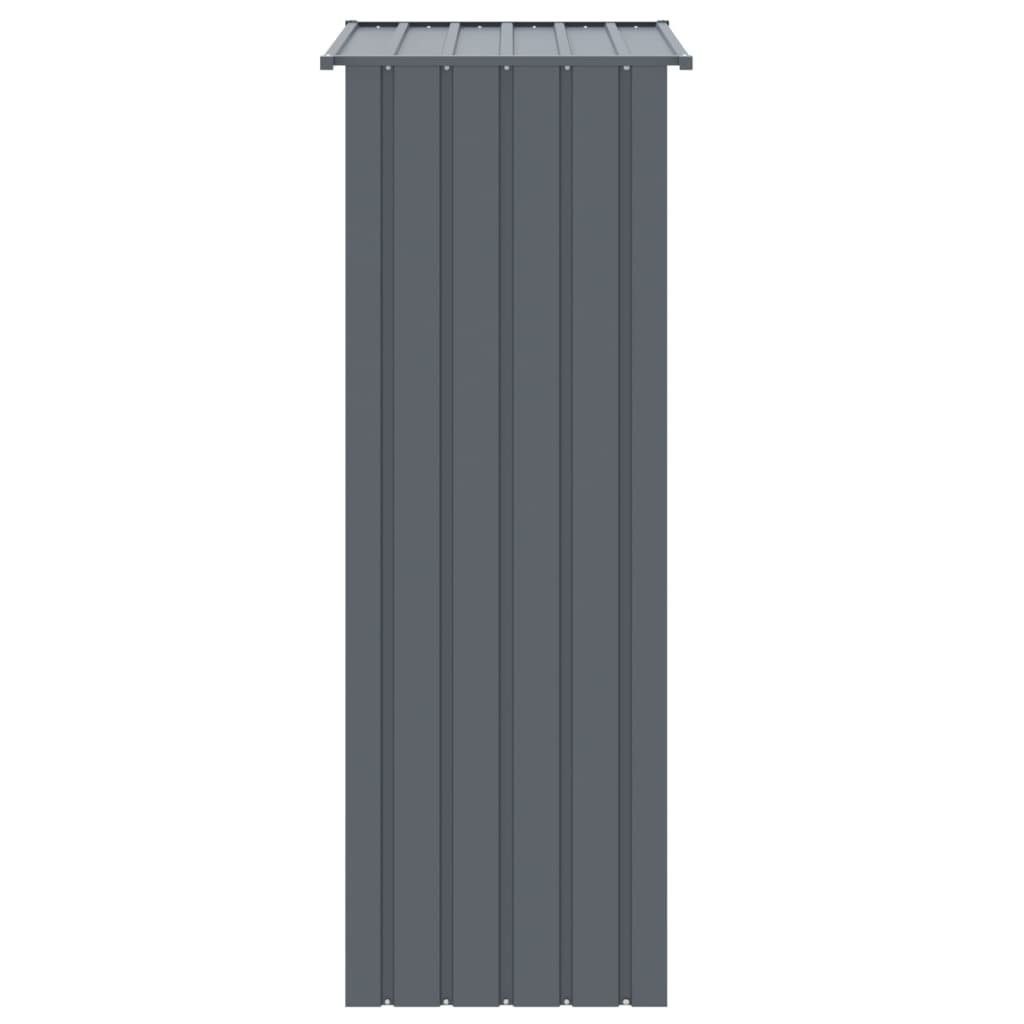 vidaXL Vogelkäfig Voliere Anthrazit 115x78x200 cm Verzinkter Stahl