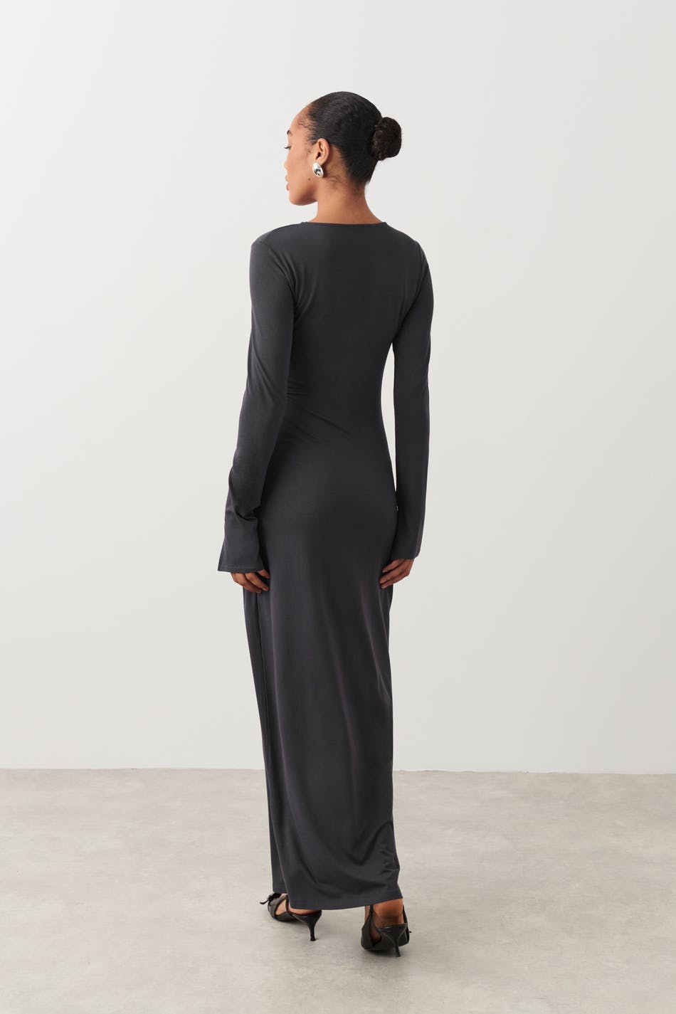 Soft touch jersey maxi dress