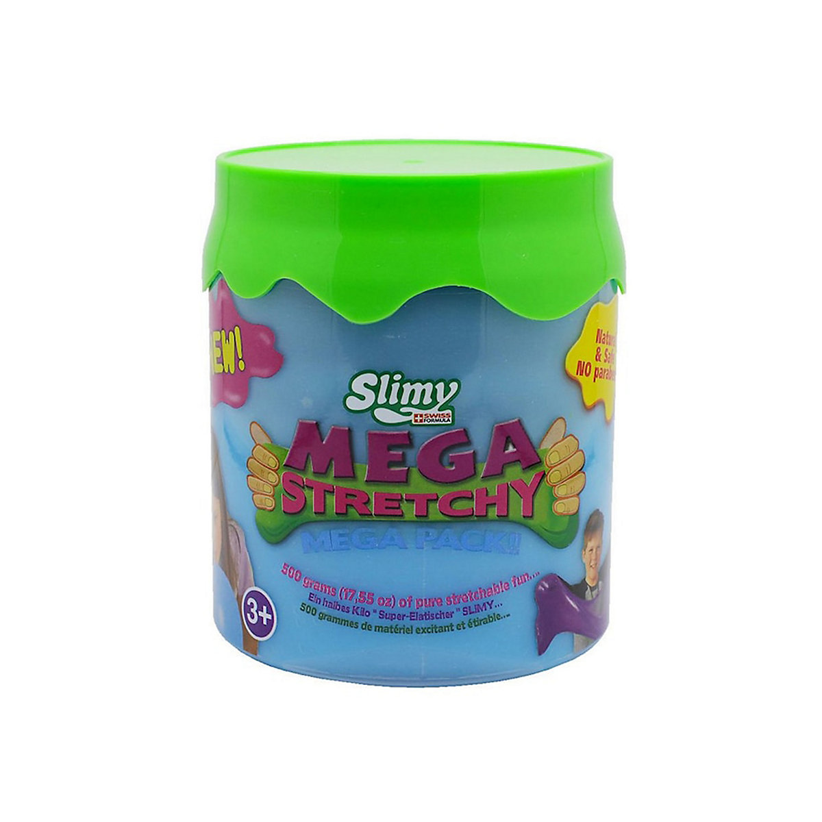 Original SLIMY® Mega Stretchy 500g - extrem dehnbarer Schleim in der Geschenkbox