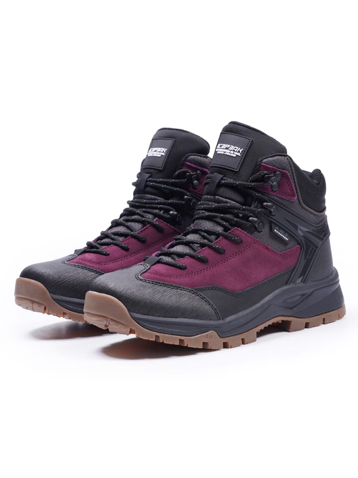 Icepeak Wanderboots in Anthrazit/ Lila günstig kaufen