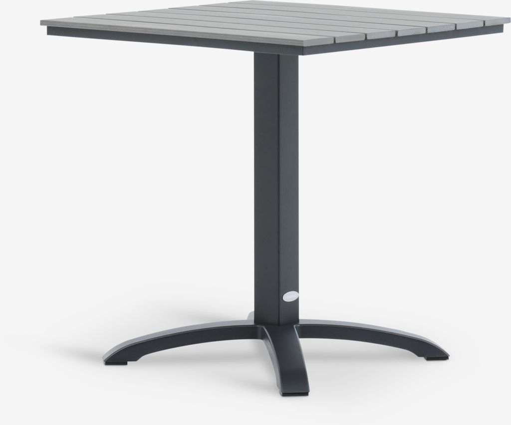 HOBRO Sofabord HOBRO S70xL70 grå