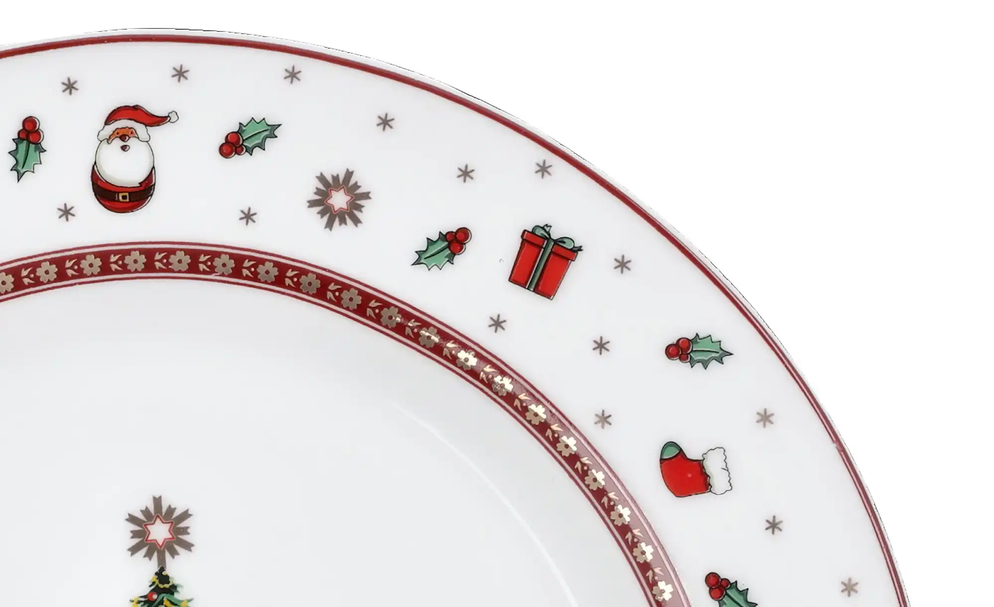 Peill Putzler Weihnachts-Tafelservice  Santa