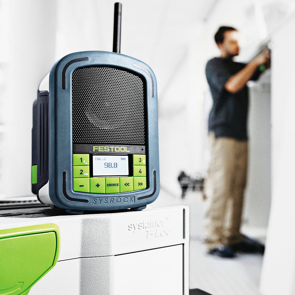 Rádio de construção FESTOOL 10,8/18 V Bluetooth Skin BR10AUS 200186