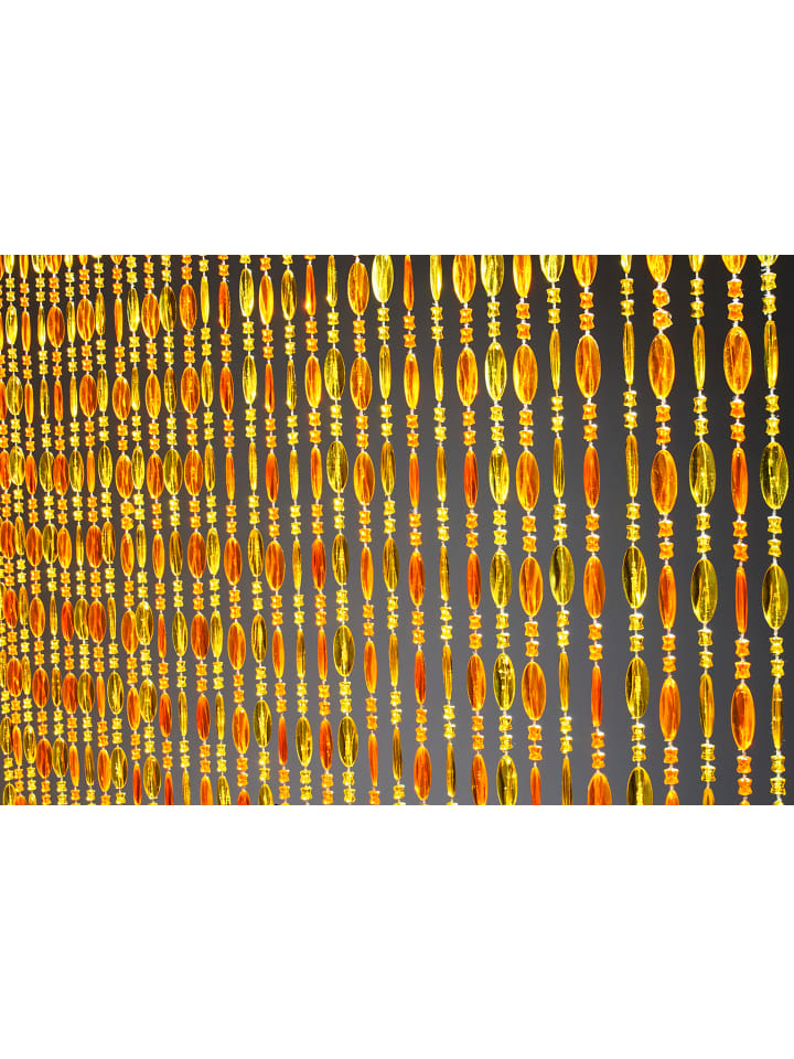 kobolo Vorhang ORANGE in Bunt günstig kaufen onesize