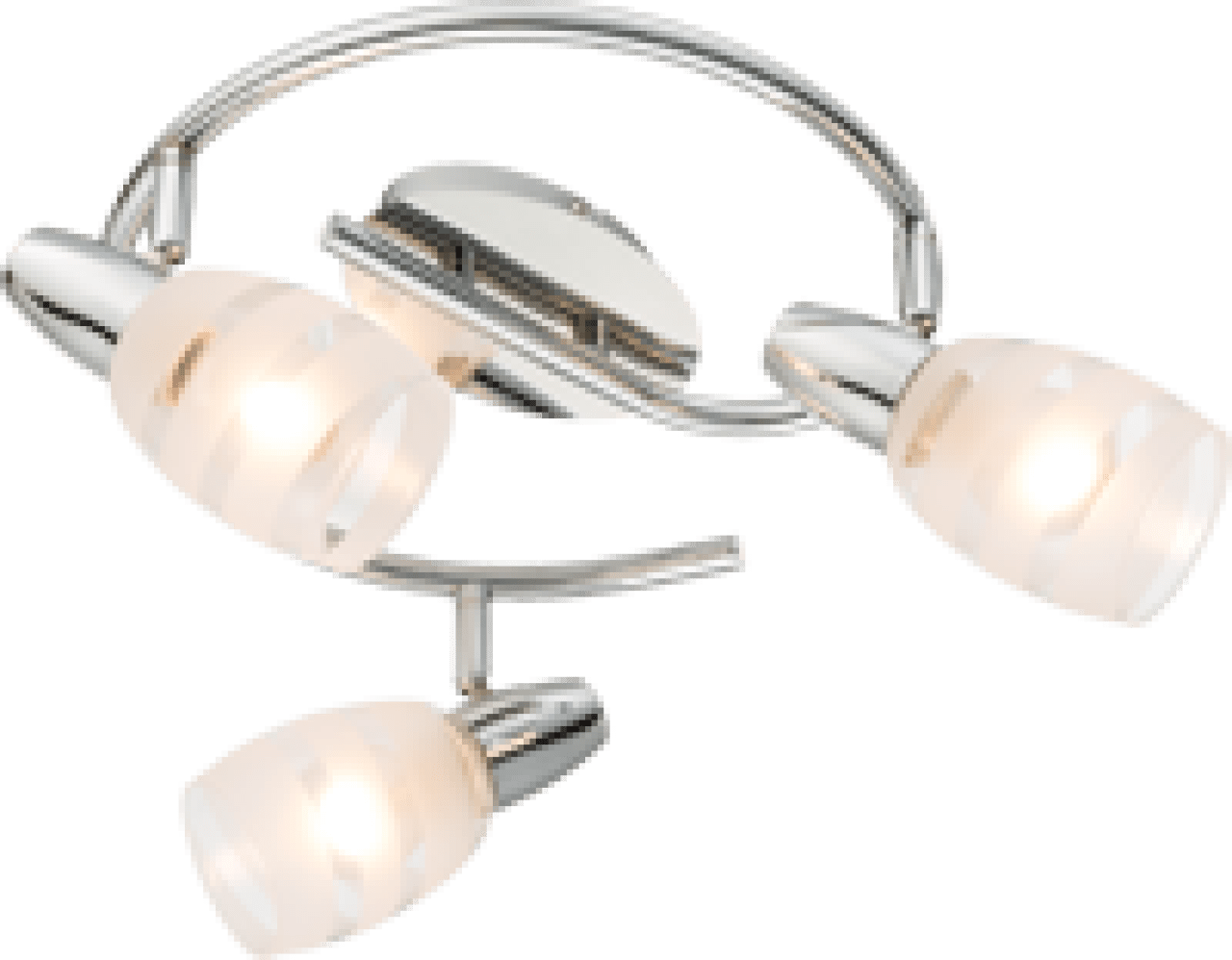 Globo Lighting - ROY - Strahler Metall verchromt, 3x E14