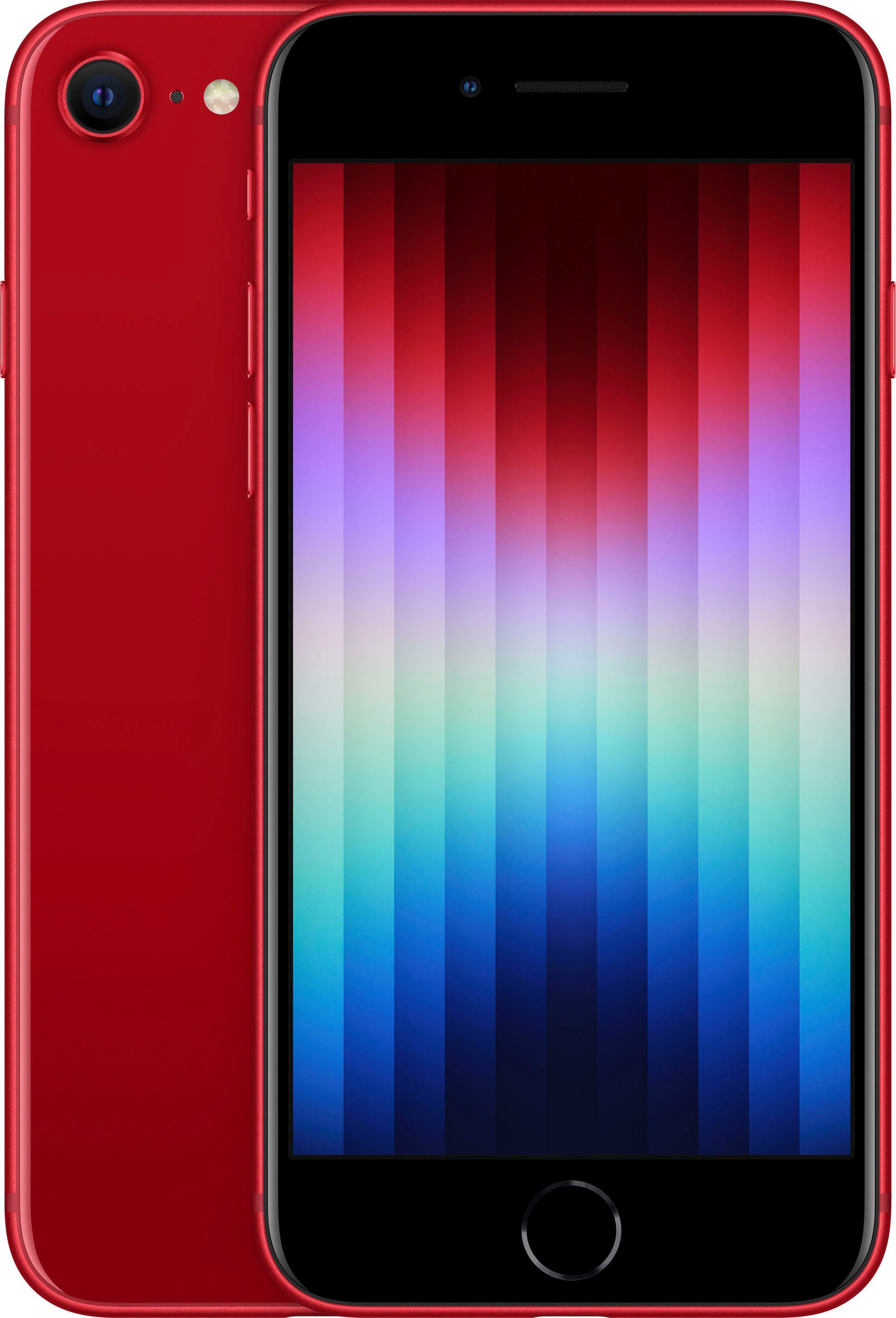 Apple iPhone SE (2022) Smartphone (11,94 cm/4,7 Zoll, 256 GB Speicherplatz, 12 MP Kamera)