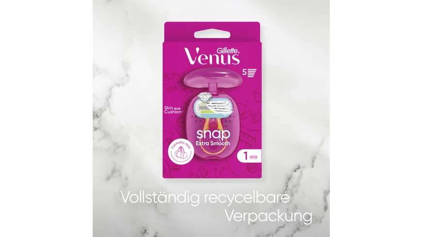 Gillette Venus Rasierer Extra Smooth Snap
