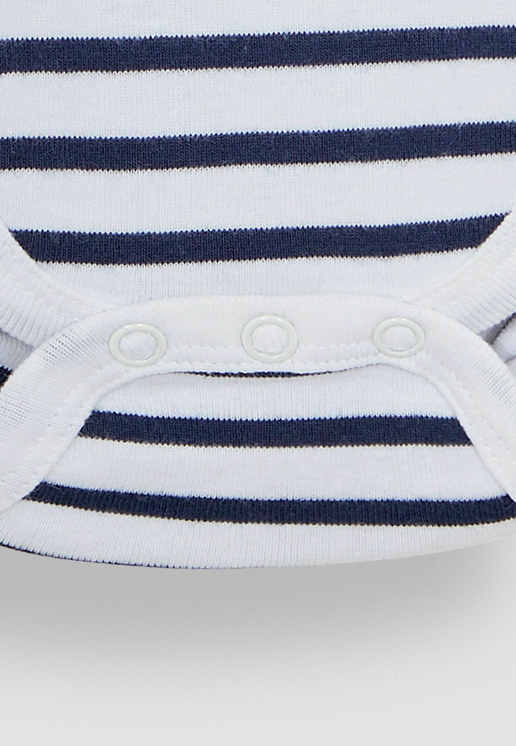 JoJo Maman Bébé STRIPE SHORT SLEEVE-REGULAR FIT - Body