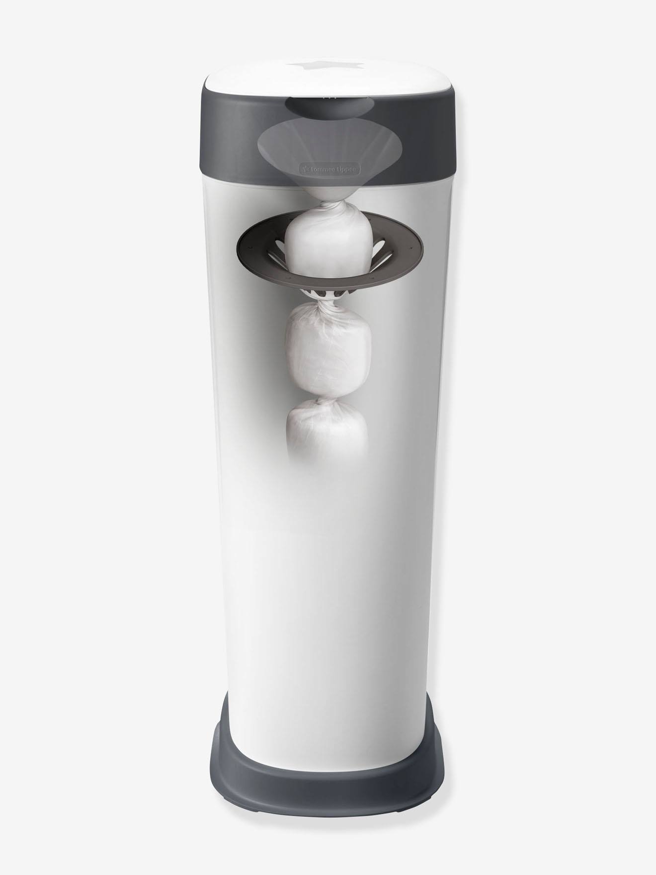 Tommee tippee Windeleimer TWIST & CLICK XL Tommee tippee SANGENIC inkl. 1 Nachfüllkassette - weiß/grau