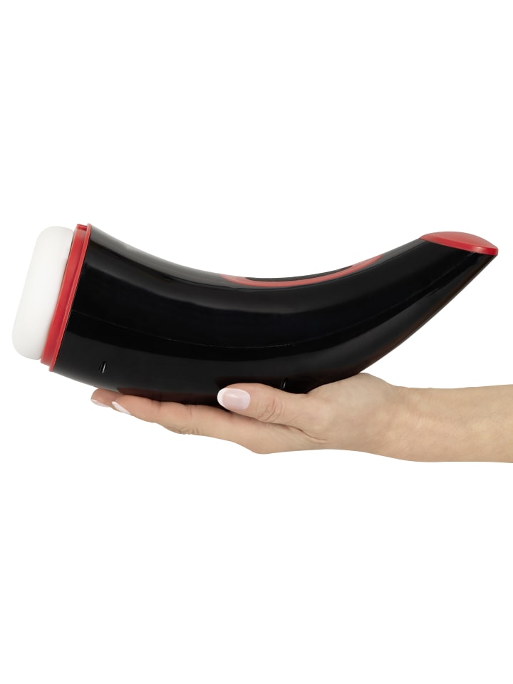 WYNE Masturbator mit Vibration und Heizfunktion Masturbator 03 in schwarz günstig kaufen 26 cm