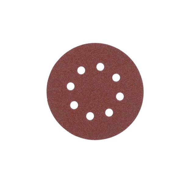 Milwaukee Zubehör 4932492177 Schleifpapier-Klettverschluss 125 mm K 240 8 Löcher 10 Stück