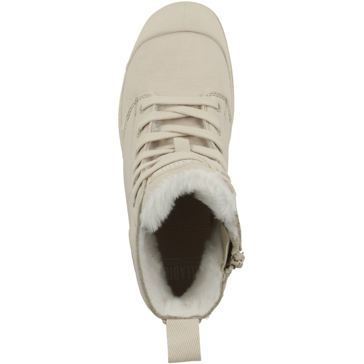 Palladium Pampa Hi Zip Wool Schnürboots beige