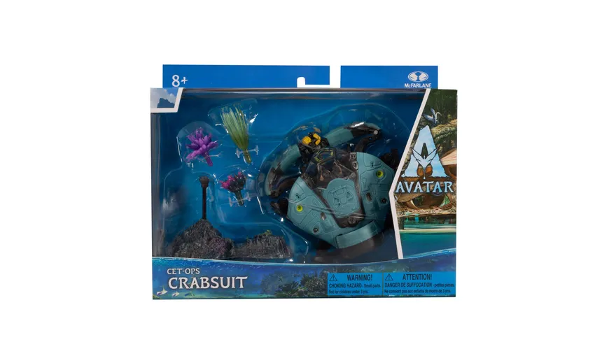 Avatar: The Way of Water Deluxe Medium Actionfiguren CET-OPS Crabsuit, McFarlane Toys