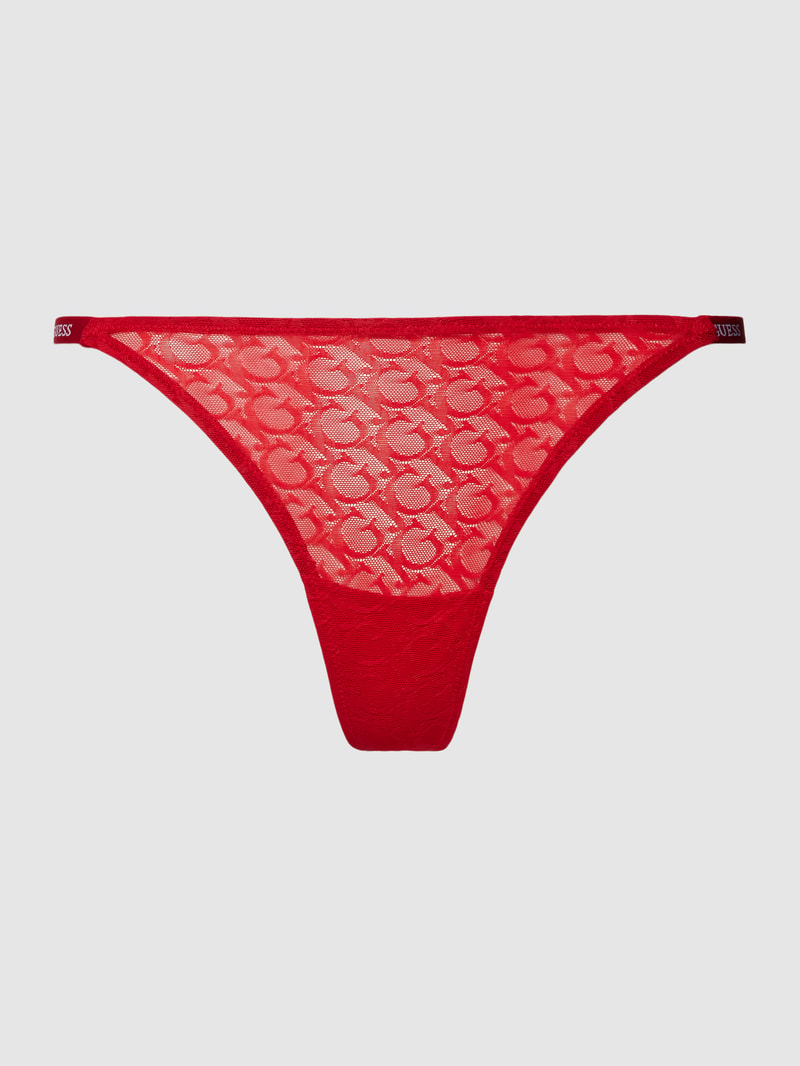 String mit Logo-Muster Modell 'EDYTHA' in rot