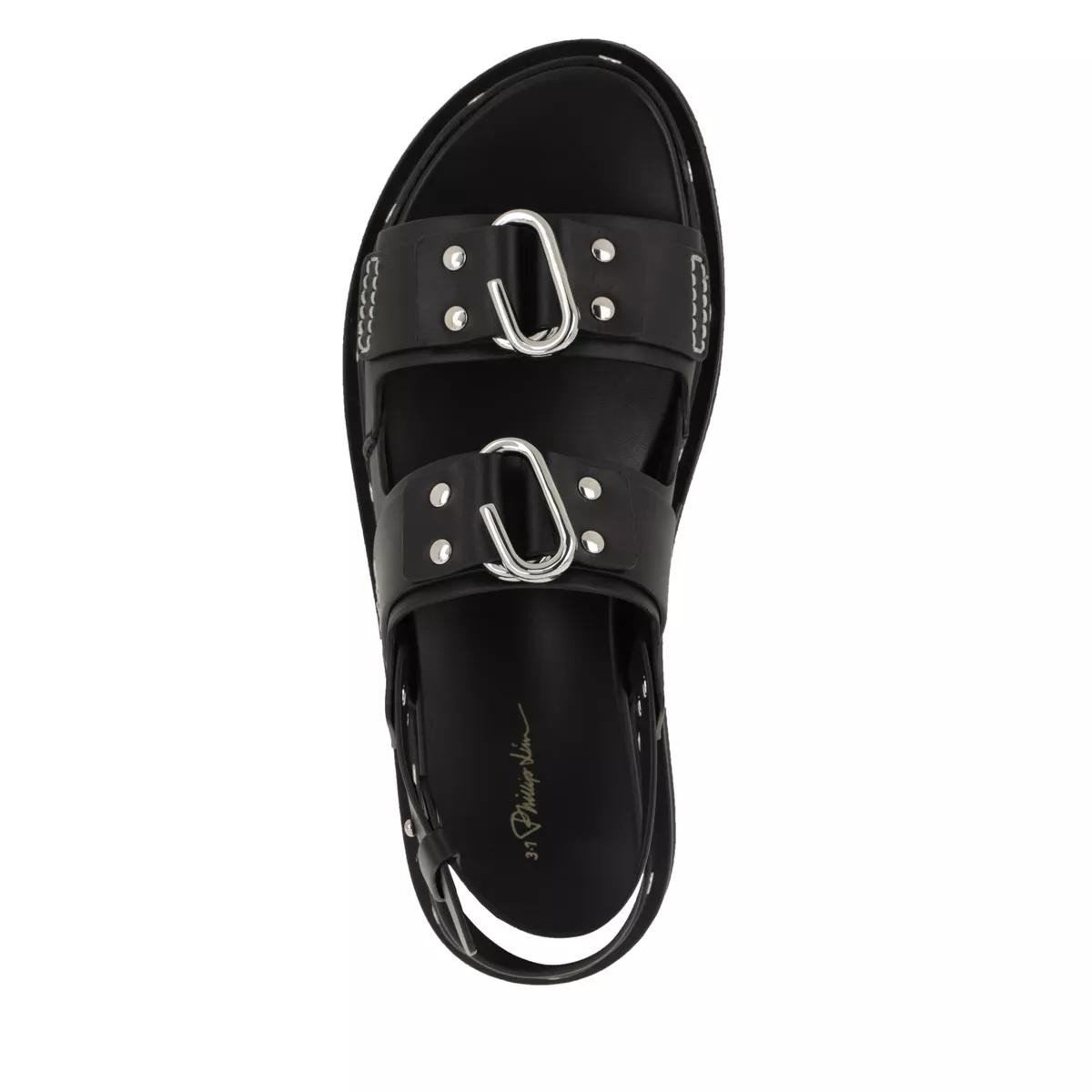 3.1 PHILLIP LIM Komfort Sandalen schwarz Römersandale