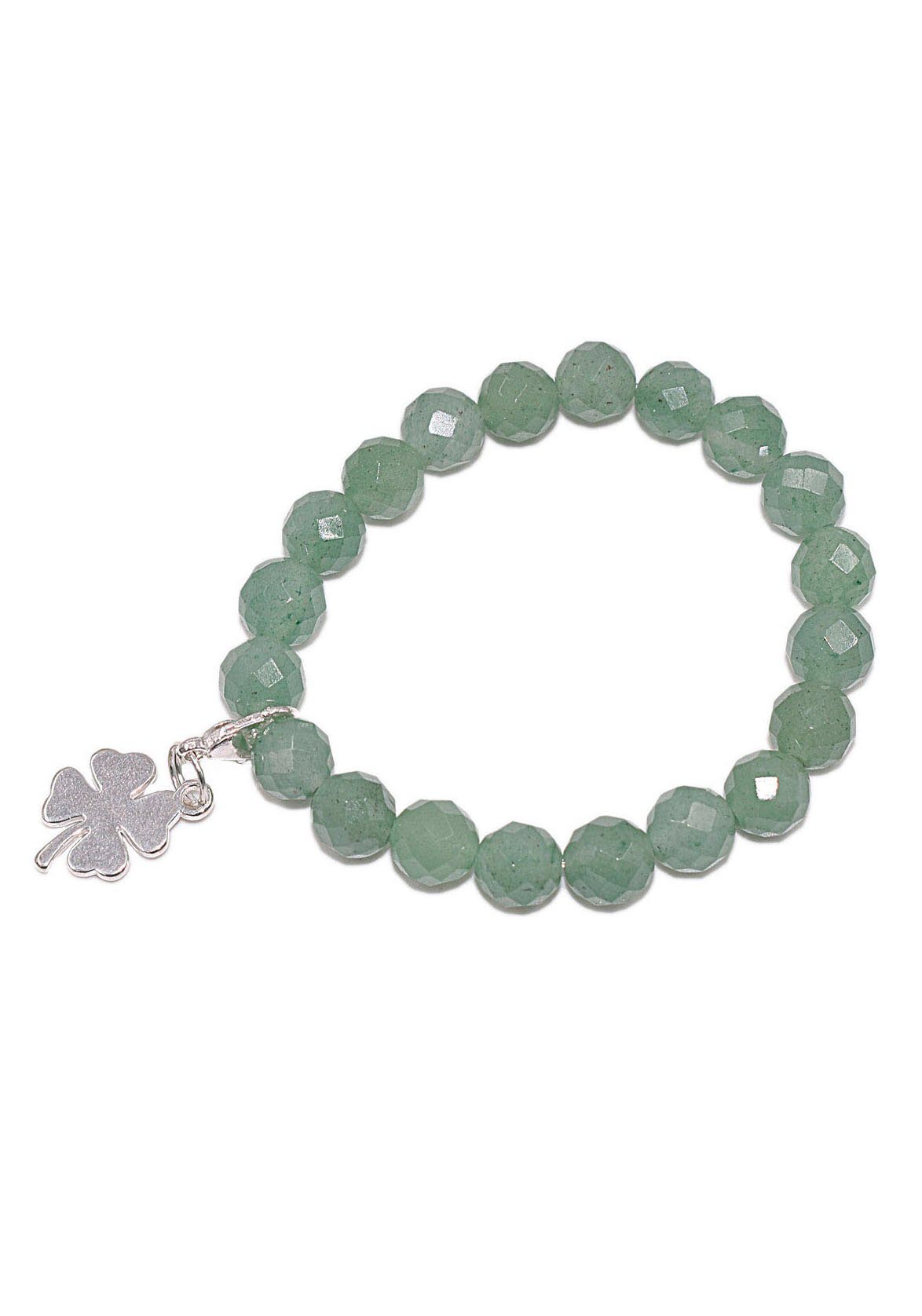 Firetti Armband Schmuck Geschenk, Charm Kleeblatt, zu Hoodie, Kleid, Shirt, Jeans, Sneaker! Anlass Geburtstag Weihnachten