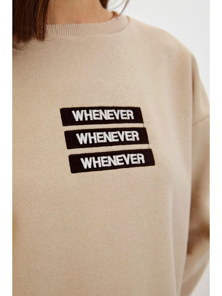 trendyol Sweatshirt in Sand günstig kaufen