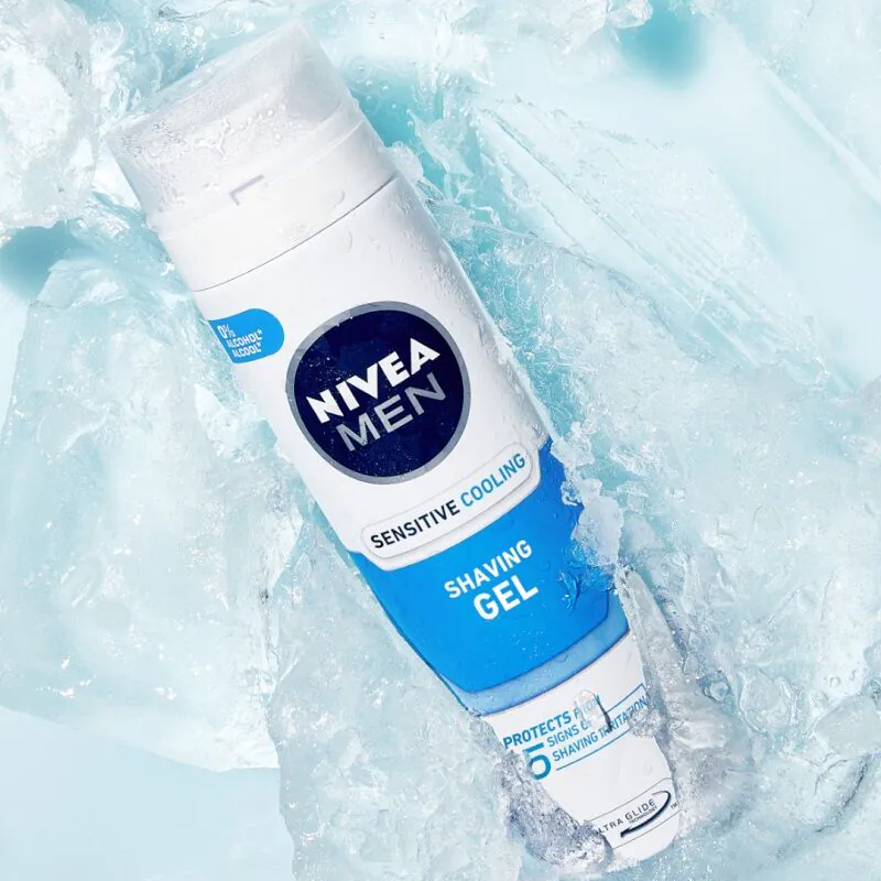 „Nivea Men Sensitive“ vėsinamasis skutimosi gelis