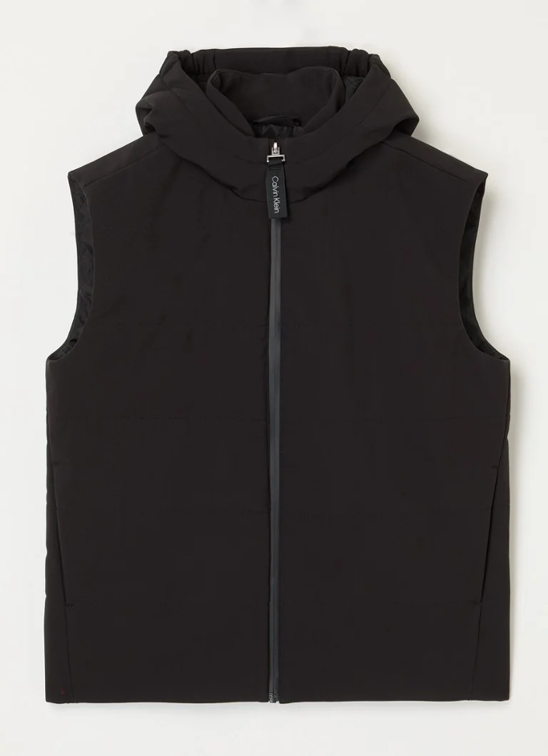 Vestă matlasată Calvin Klein cu buzunare laterale