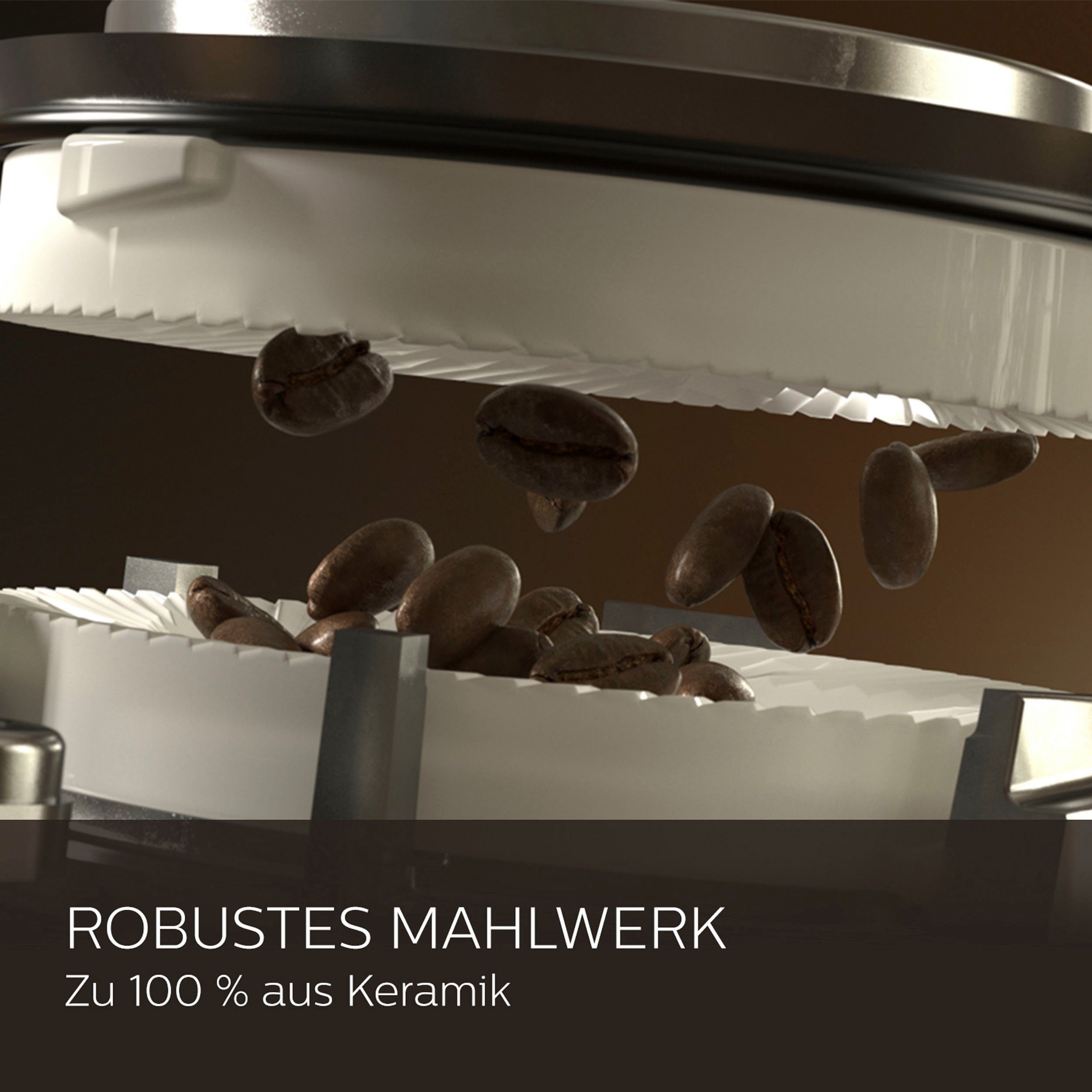 Saeco Kaffeevollautomat GranAroma SM6585/00, individuelle Personalisierung: CoffeeMaestro, 16 Kaffeespezialitäten
