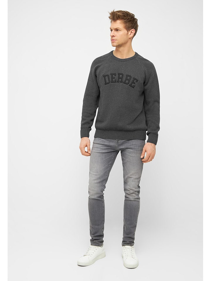 Derbe Pullover in Grau günstig kaufen