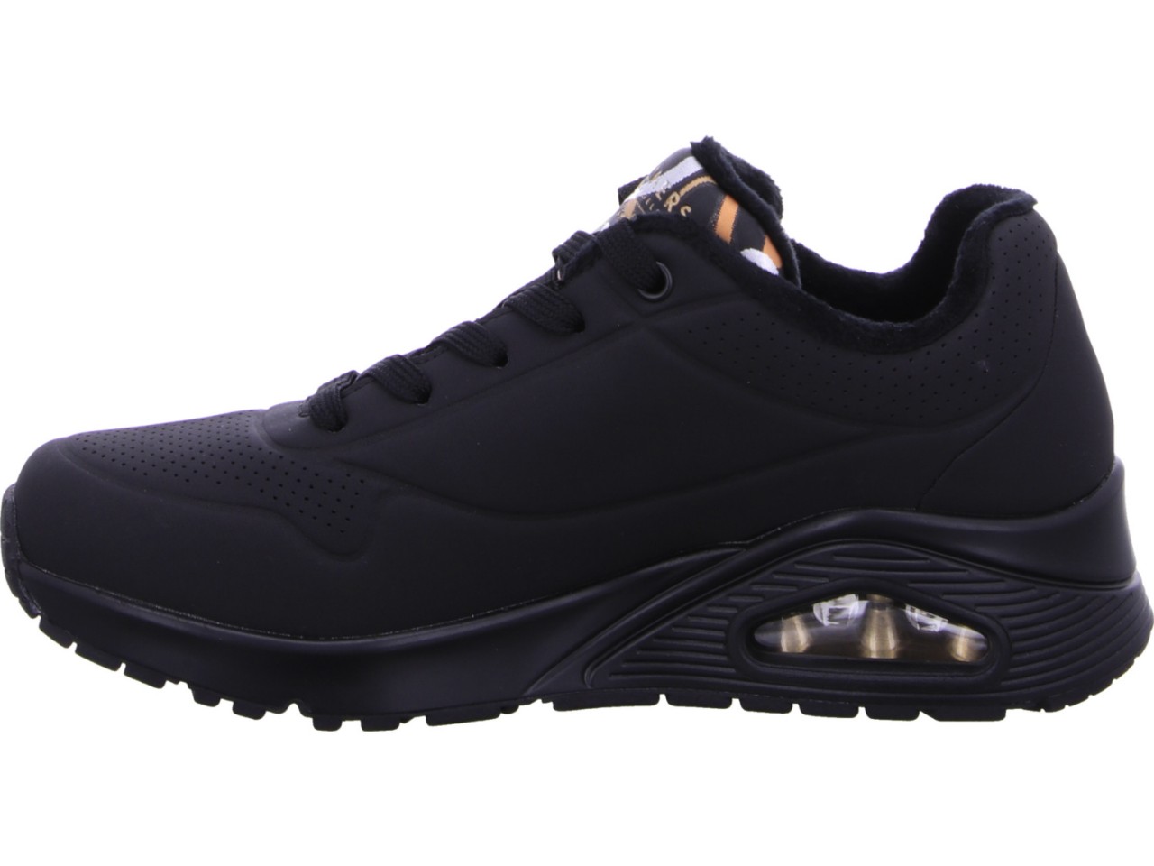 SKECHERS Freizeit Schnürer schwarz